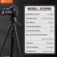 [Promo Terbaik] Mixio 3520Pro Tripod+Bluetooth Remote+Bag 145Cm Profesional Tripod [Garansi Kualitas