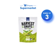 [Bundle of 3] Calbee Harvest Snaps Baked Pea Crisps Wasabi (93g)