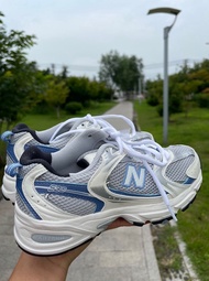 New Balance NB 530 復古運動繫帶 鋼藍色
