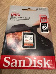 SanDisk Ultra SDXC 128GB 80MB/s