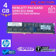 SERVER RAM 4GB DDR2  (4GB PC2 ECC), ( 2Rx4 PC2 5300 667MHz )