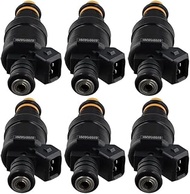 6Pcs Fuel Injector Nozzle Compatible for BMW 3 5 6 7 E23/24/28/30, Compatible for Porsche 944 2.5 16