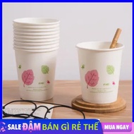 Set of 50 250ml Disposable Paper Cups, High Quality Products, Biodegradable Travel Paper Cups, Conve