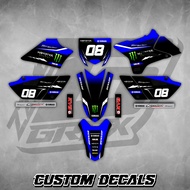 YZ85 OLD STICKER NEW DECAL YZ 85 NEW BEBEK STANDARD DECAL STICKER YZ 85 DECAL STICKER YZ 85 NEW 55