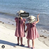 Kids Girl Custom Beach Hat/ Topi Pantai Kids