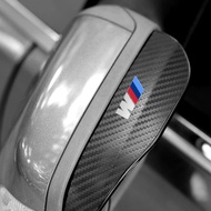 Car Side Rear View Mirror Rain Eyebrow Visor Rain Shield Shade Cover For BMW M Power Performance M3 