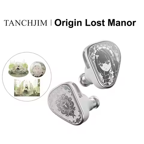 Tanchjim Origin Lost Manor Limited Edition DMT 5 Ultra Dynamic Driver In-ear Monitor Earphone 3-in-1