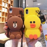 Case TPU OPPO realme5 5i 5s Reno2F OPPOA3s A5s OPPOF9 OPPOF11Pro A5(2020) A9(2020) ซิลิโคนกระเป๋าการ์ตูนพร้อมสาย