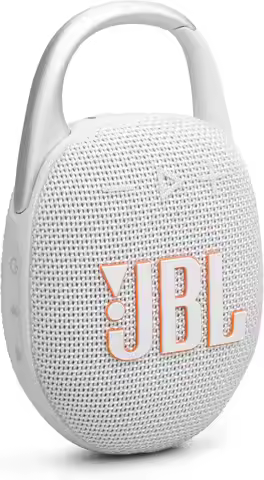 JBL Clip 5 Mini Bluetooth Speaker Portable Waterproof Outdoor Clip Speaker | White | Open Box