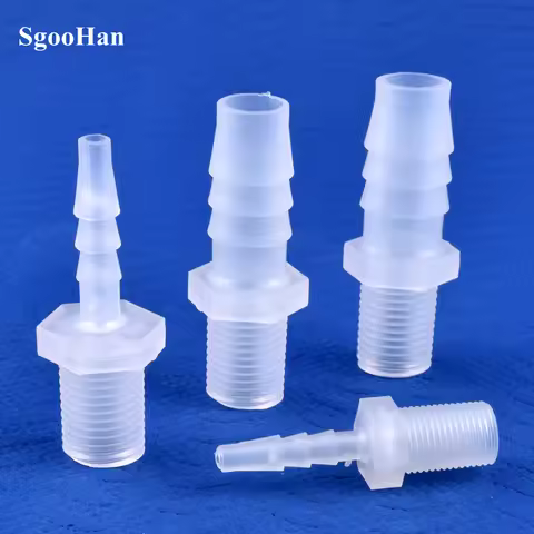 5~200pcs G1/8 1/4 Thread To 2.8~12mm PP Pagoda Direct Connector Aquarium Tank Air Pump Adapter Irrig