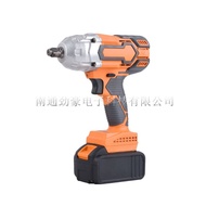 Wind Cannon600Nm Foreign Trade Wrench Home Improvement High Torque Cordless Electric Wrench for Auto