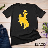 Mens Wyoming Cowboys Apparel Brown Cowboys Icon T-Shirt Unisex T-Shirt