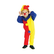Kids Christmas Clown Costume cos Dress Costume