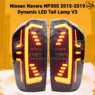 Nissan Navara NP300 Tail lamp with running LED V3/ NP300 tail lamp/ navara 2015-2019 tail lamp