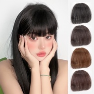 Natural-Looking Fake Bangs - Invisible Air Fringe Hairpiece for Women, Lightweight & Undetectable