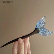 ruierccc Vintage Fishtail Hairpin China-Chic Hairpin Hanfu Hair Accessories Headwear Jewelry .