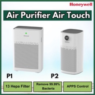 Honeywell Air Purifier For Home With PM2.5 Level Display, H13 HEPA Filter,removes 99.99% Bacteria,P1,P2
