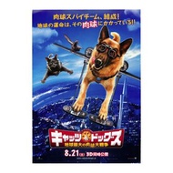 貓狗鬥多番 / 貓狗大戰：珍珠貓大反撲 / Cats & Dogs: The Revenge of Kitty Galore (2008) 美國喜劇電影 B5 日本電影宣傳單張 DM 小海報 (導演：