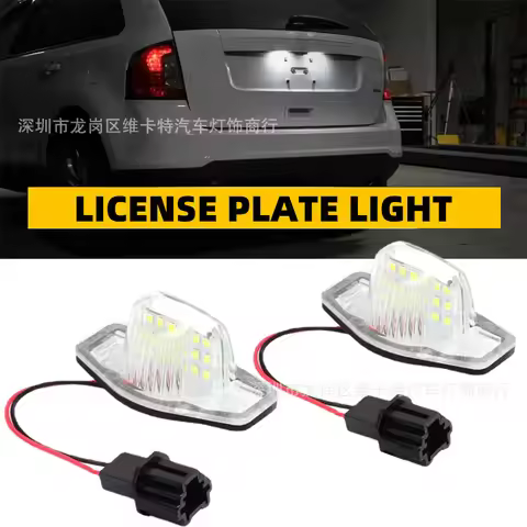 Suitable for Honda Honda LED license plate light Fit Odyssey CRV FRV Jazz license plate light modifi