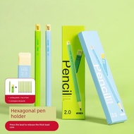 Press to extend mechanical pencil specially designed for elementary school students features a 2 0 m