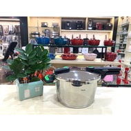 Fissler 4.5L Vitaquick GREEN Pressure Cooker made in Germany with steamer basket