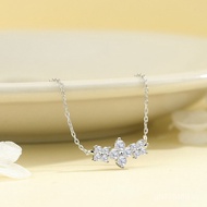 Simple graceful2025New Year High-End Niche Wholesale Four-Leaf Clover Collarbone Chain Women's Neckl