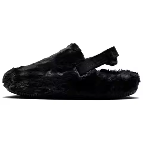 Nike Calm Mule Women's Outdoor Sandals, Anti-slip, Lightweight Slippers, Black, FZ3118-001