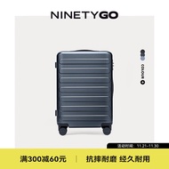 90分行李箱20英寸商务登机箱拉杆箱旅行箱密码箱箱子莱茵河灰色