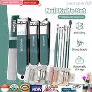 10pcs Set Manicure Tools Manicure Set Nail Clipper Nail Scissors Pedicure Set Beauty Pliers Nail Too