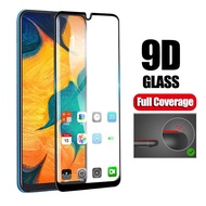9D Full Screen Tempered Glass Screen Protector for Samsung Galaxy A30 - Black