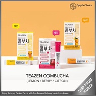 [READY TO SHIP / BTS JUNGKOOK CHOICE] TEAZEN KOMBUCHA 10T / 30T with Bottle (LEMON/BERRY/CITRON)