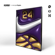 NIKE 3D Brand Aesthetic Block Poster - Frameblock Wall Decor | Hunter X Escape Hype Poster