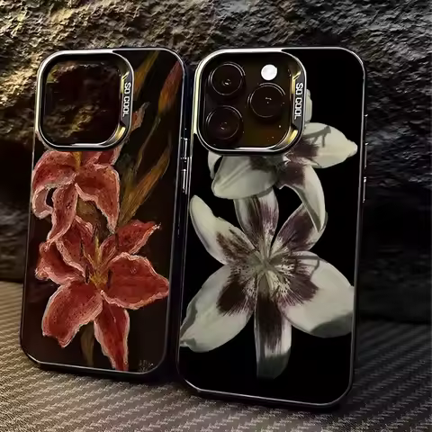 Lily Frosted Case for Samsung Galaxy A36 A35 A34 A32 A30 A26 A25 A24 A23 A22 5G 4G A20 A16 A15 A14 A