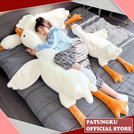❤️PatungKu❤️Big White Goose plushie funny soft toy Tiktok hot plush toy bed sleeping pillow baby bir