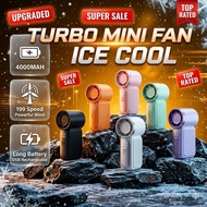 DXJ-X688 (199speed)(4000mAH) X688 Portable Handheld Fan USB Rechargeable Mini Cooling Fan Adjusket F
