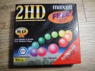 全新庫存 maxell 10片裝 5.25吋 5.25" 軟碟機磁片