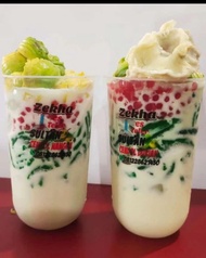 Minuman Es Teller Sultan Zekha Teler Original Durian Mangga Alpukat - Es CendolDurian