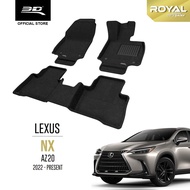 3D ROYAL Car Mat LEXUS NX AZ20 (2022 - Present)