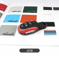 【Free-delivery】 Car Styling Alloy Key Case Cover Chain Union Jack For BMW Mini Cooper JCW F54 F55 F5