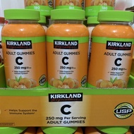 KIRKLAND Signature Adult Gummies Vitamin C 250mg 180 Gummies .