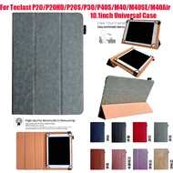 10.1 inch Tablet Cover Universal case For Teclast P20 P20HD P30 P40S P20S Teclast M40 M40 Pro Air M40SE Folio case 10.1'' PU Leather Stand Case NO CAMERA HOLE