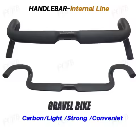 T000 Gravel Bike carbon handlebar Carbon Fiber Racing Bike Handlebars 31.8 Outward Drop Bars Interna