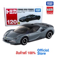Takara Tomy โทมิก้า โมเดลรถ  Tomica No.120 Ferrari SF90 Stradale 1ST Edition