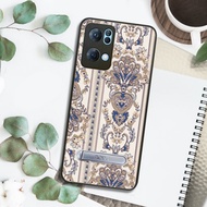 apbs OPPO Reno7 5G 全系列 減震立架手機殼-巴洛克金