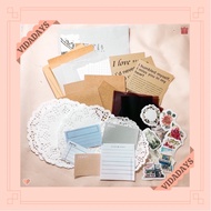 Vidadays 40Pcs Vintage Aesthetic Journal / Journal Kit Set