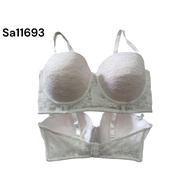 3 Sa11693 branded bra foam underwire bra export size 36C