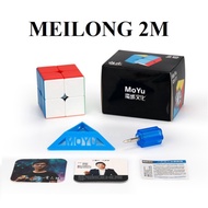 ️ ️ MAGNETIC Rubik's Cube 2x2x2 FN2M MoYu MeiLong 2M Stickerless - FREE RUBIK BASE AND SCREWS