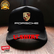 TOPI TRUCKER JARING PORSCHE MURAH TERBARU PRIA&WANITA DISTRO TSB