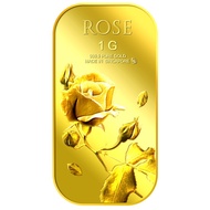 Puregold 1g Small Rose Gold Bar | 999.9 Pure Gold