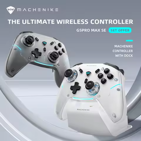 MACHENIKE G5Pro Max SE Gaming Controller Charging Dock Optional Hall Effect Joysticks Triggers RGB L